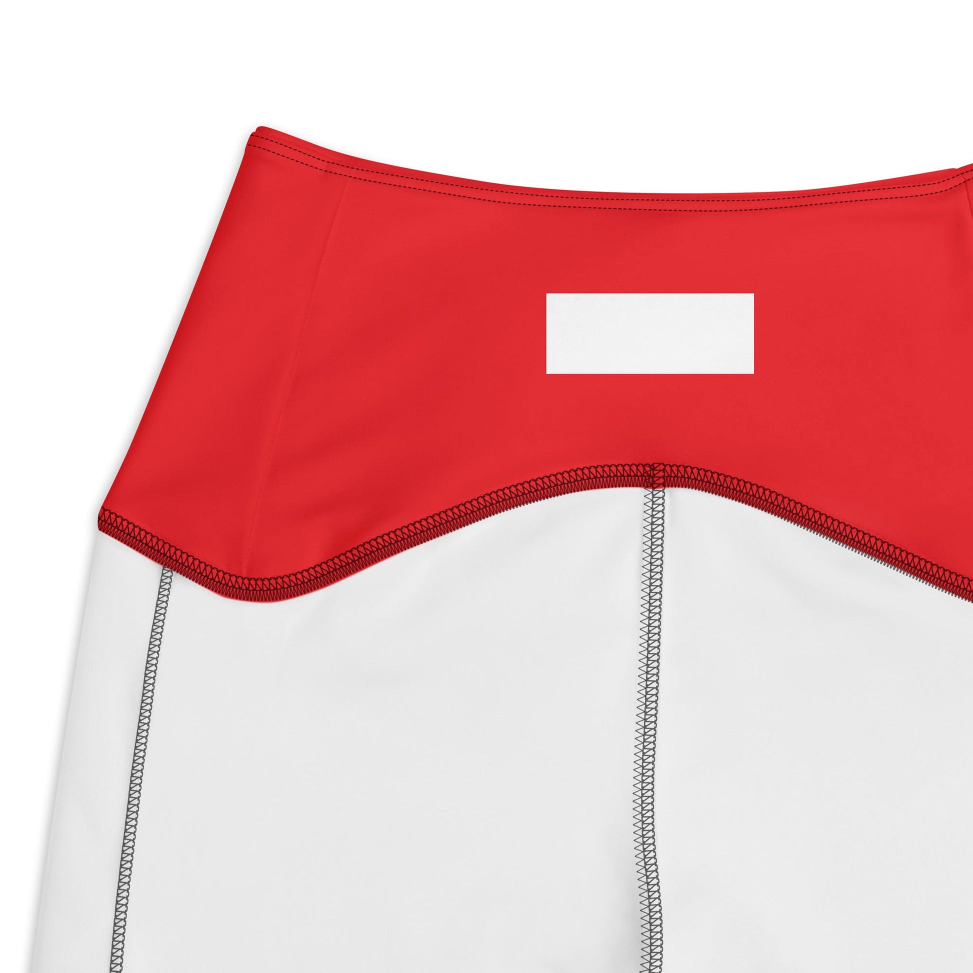 Skorched SOL Red Crossover leggings with pockets - Sun Fun Family