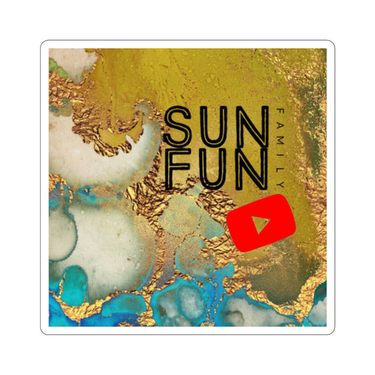 Sun Fun Family Die-Cut Stickers - Sun Fun Family